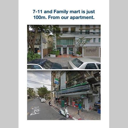 Apartamento P2 Silom Large 2Beds Full Kitchen Wifi 4-6Pax Bangkok Exterior foto