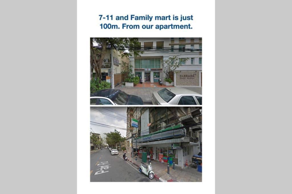Apartamento P2 Silom Large 2Beds Full Kitchen Wifi 4-6Pax Bangkok Exterior foto